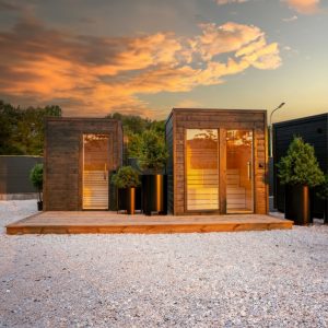 Garden sauna - 6 Seats
