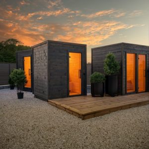 Garden sauna - 3 Seats