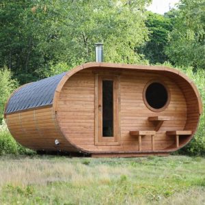 Oval Sauna 400  - 6 seats